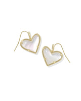 Kendra Scott Ari Heart Drop Earrings