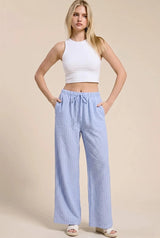 Charlotte Pinstriped Pants