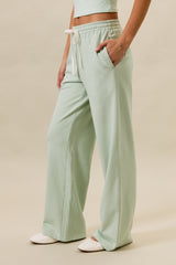 Sage Wide Leg Sweatpants
