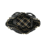 Woven Metallic Tote Bag