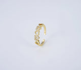 Hearts Adjustable Ring