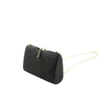 UT Straw Clutch Bag