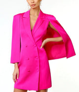Adeline Cape Blazer Mini Dress