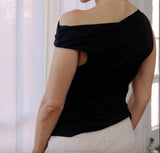 The Emilia Top - Black