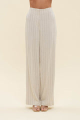 Penny Pinstrip Linen Pant