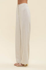 Penny Pinstrip Linen Pant