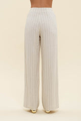 Penny Pinstrip Linen Pant