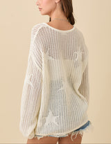 Celia Crochet Sweater