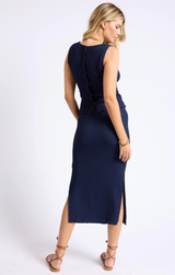 Dylan Popcorn Midi Skirt
