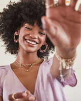 Addison Choker Necklace Silver