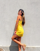 Nellie Mesh Mini Dress