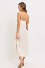 Lori Linen Midi Dress