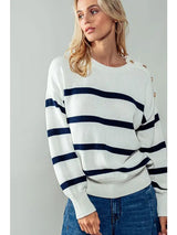 Sally Stripped Sweater