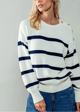 Sally Stripped Sweater