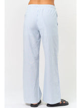 Coastal Breeze Embroidered Pants