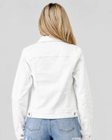 Classic White Jean Jacket