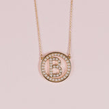 Pearls Initial Necklace