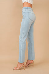 Summer Nights Shimmer Mid Rise Jean