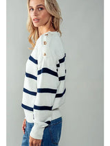 Sally Stripped Sweater