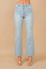 Summer Nights Shimmer Mid Rise Jean