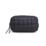 CLOUD QUILTED PUFFER COSMETIC & ORGANIZER POUCH