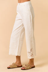 Emily Embroidered Pants
