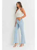 Heather HR Scissor Flare Jean