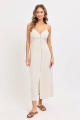 Lori Linen Midi Dress