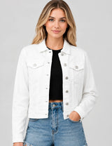 Classic White Jean Jacket