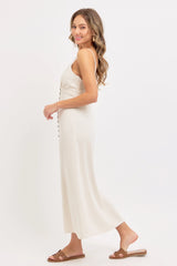 Lori Linen Midi Dress