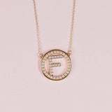 Pearls Initial Necklace