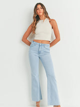 Heather HR Scissor Flare Jean