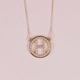 Pearls Initial Necklace