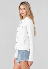 Classic White Jean Jacket