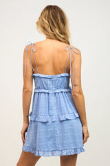 Skye Ruffle  Mini Dress