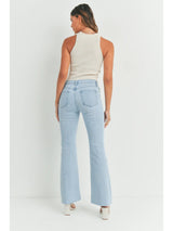Heather HR Scissor Flare Jean