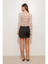 Maxine Lace Scoop Neck Top