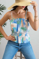 Claire Smoked Waist Top