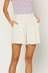 Layla Linen Dress Shorts