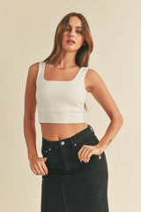 Alia Square Neck Top