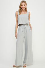 Eliza Linen Wide Leg Pants