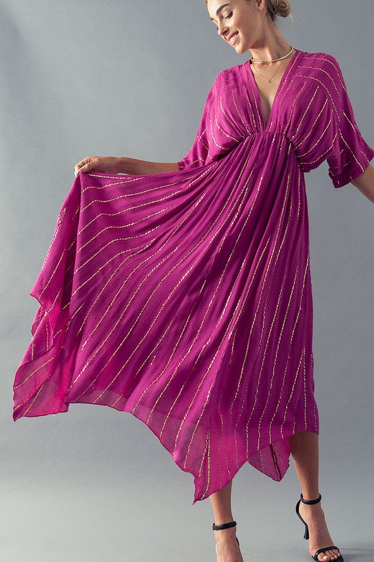 Paradiso Shimmer Maxi Dress