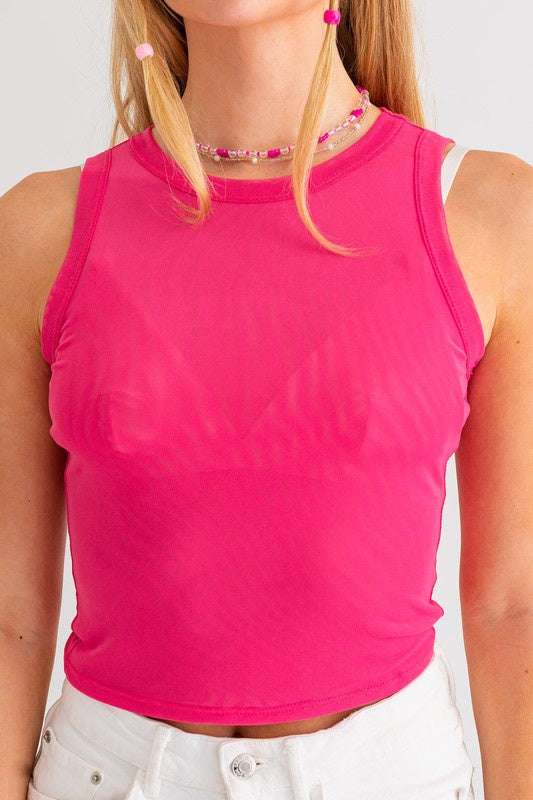 Nina Mesh Tank Top