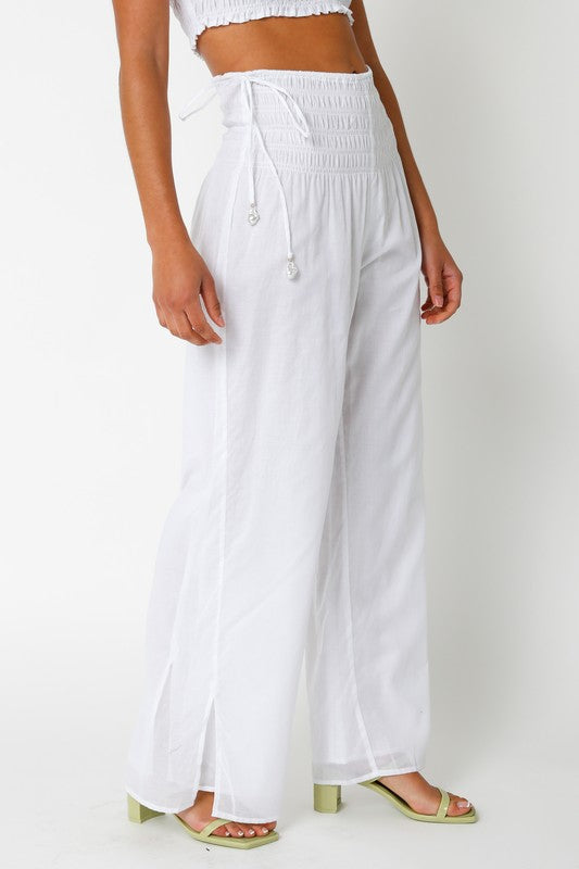 MILLAN PANTS - WHITE