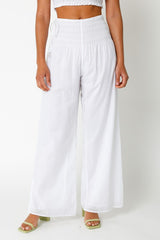 MILLAN PANTS - WHITE