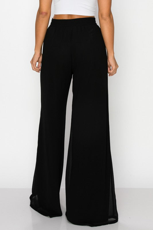 GO WITH THE FLOW PANTS-BLK
