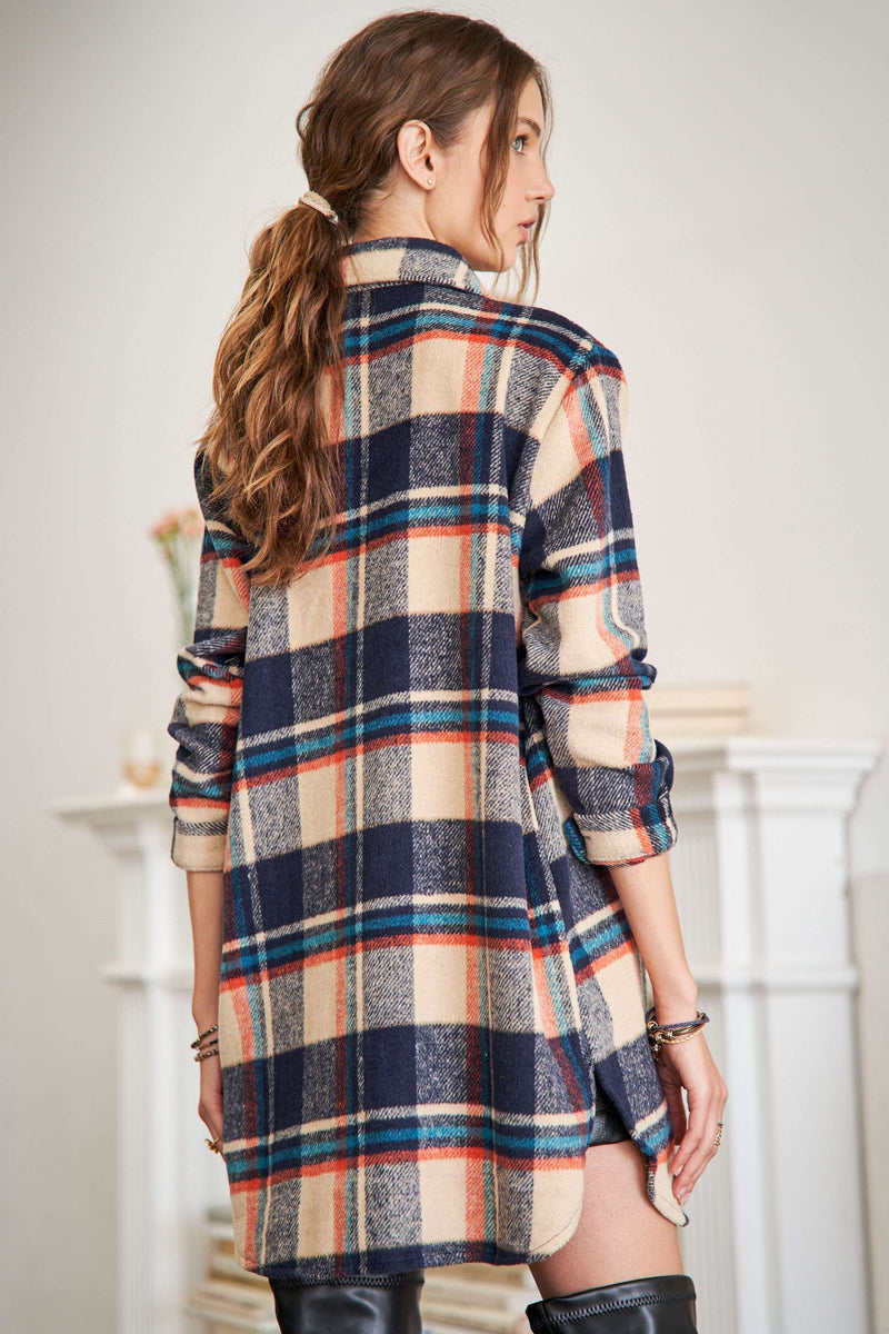 Flannel Coat Shirt