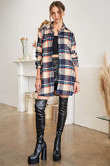 Flannel Coat Shirt