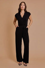 Surplice Tie Jumpsuit