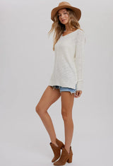 Knit Loose Fit Sweater Top